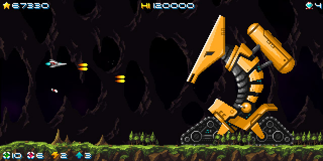 Изображение игры: Hydorah