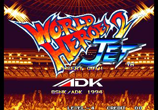 Изображение игры: World Heroes 2 Jet (1994)