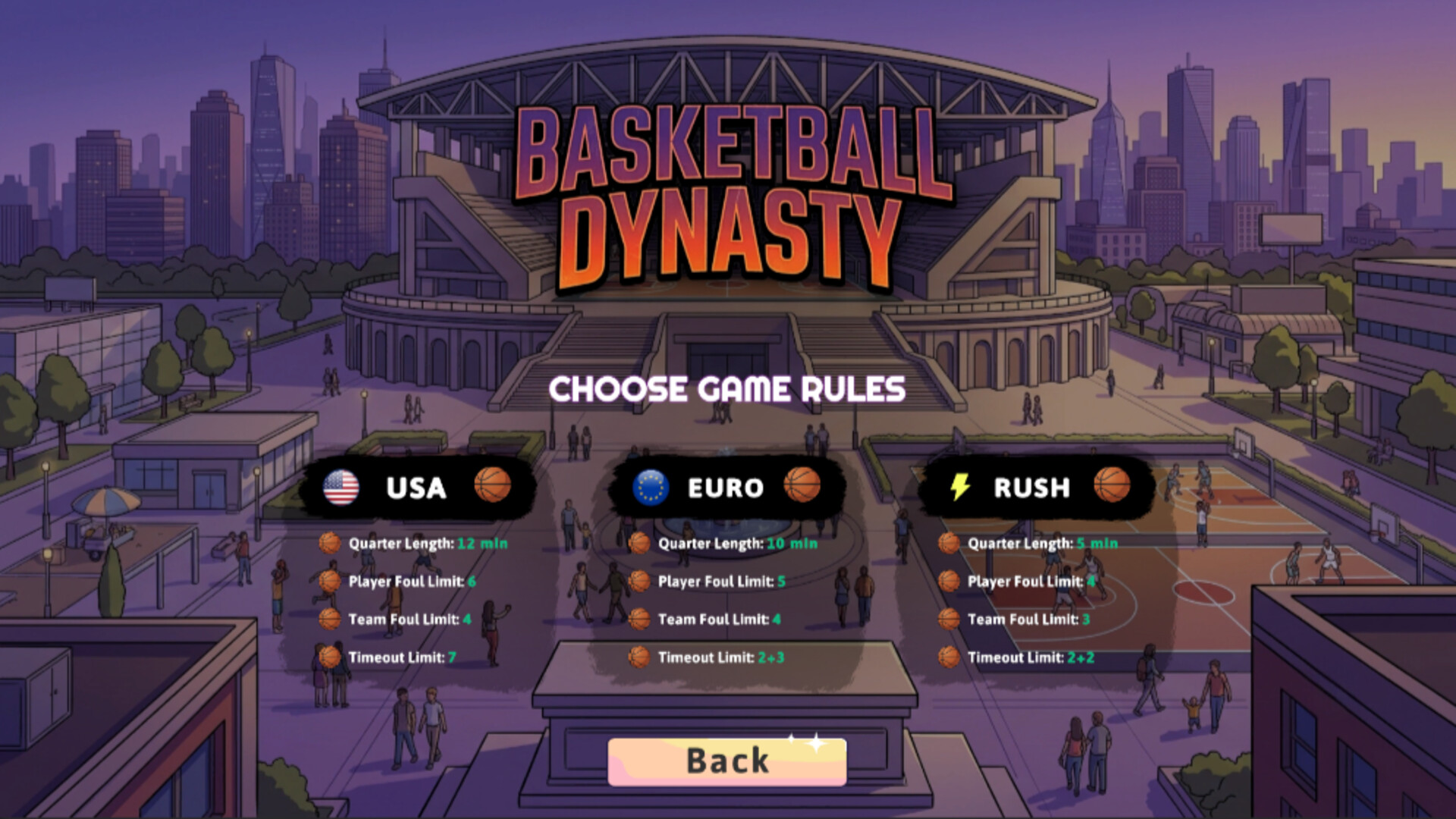 Изображение игры: Basketball Dynasty