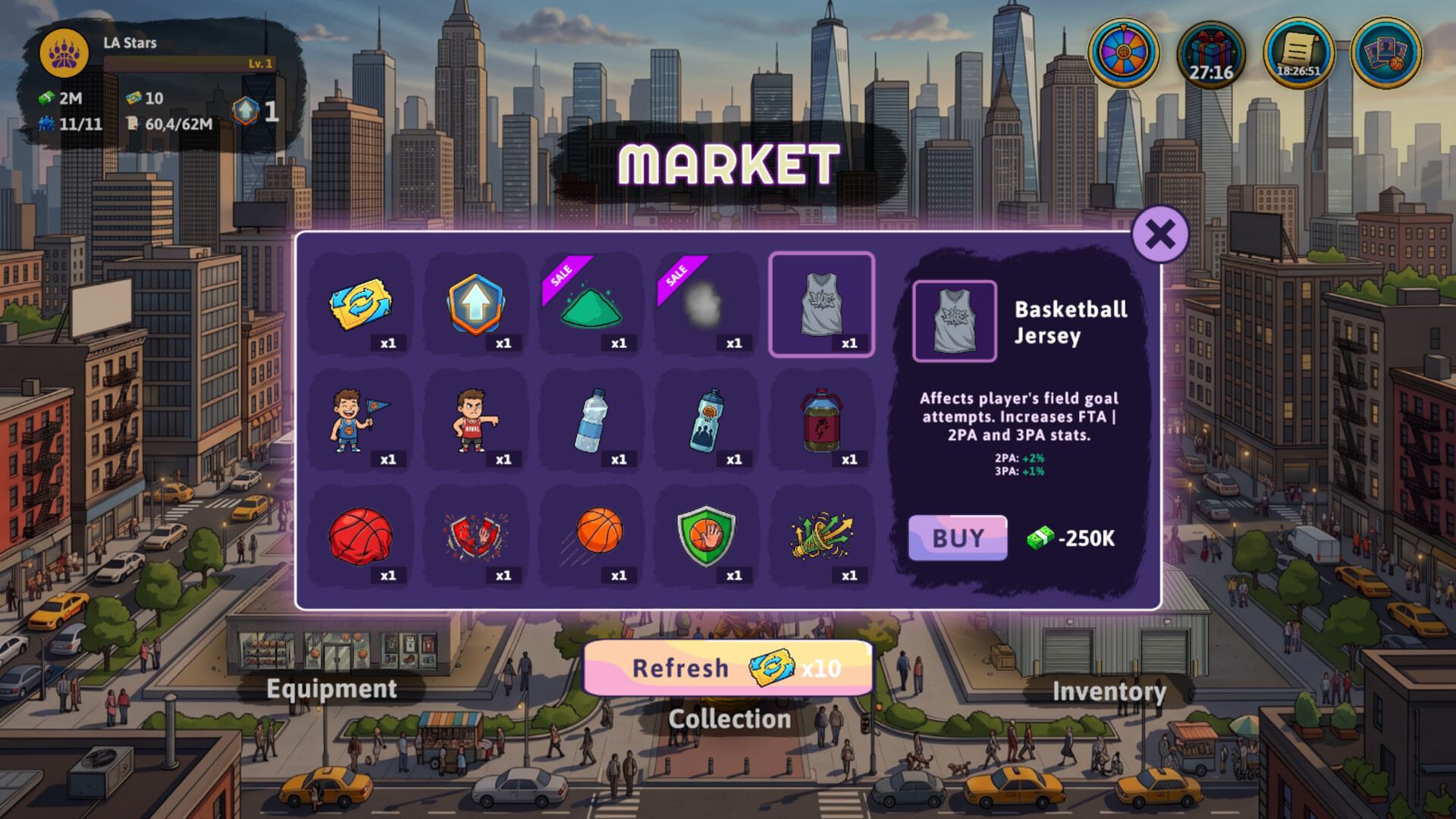 Изображение игры: Basketball Dynasty