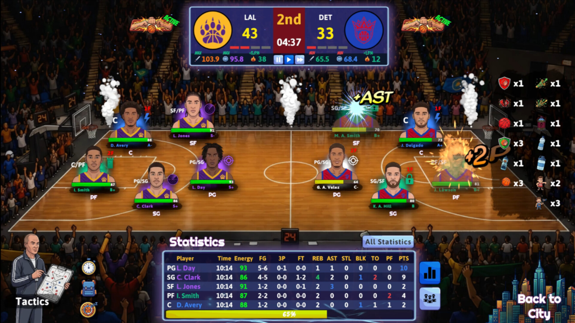 Изображение игры: Basketball Dynasty