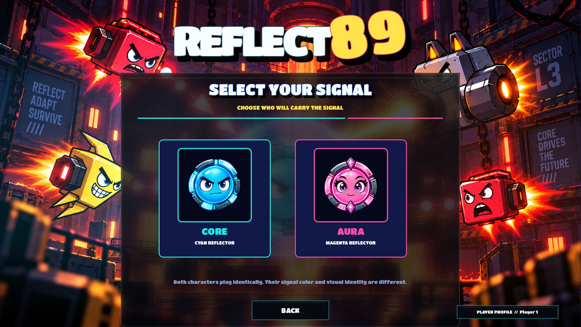 Изображение игры: REFLECT89