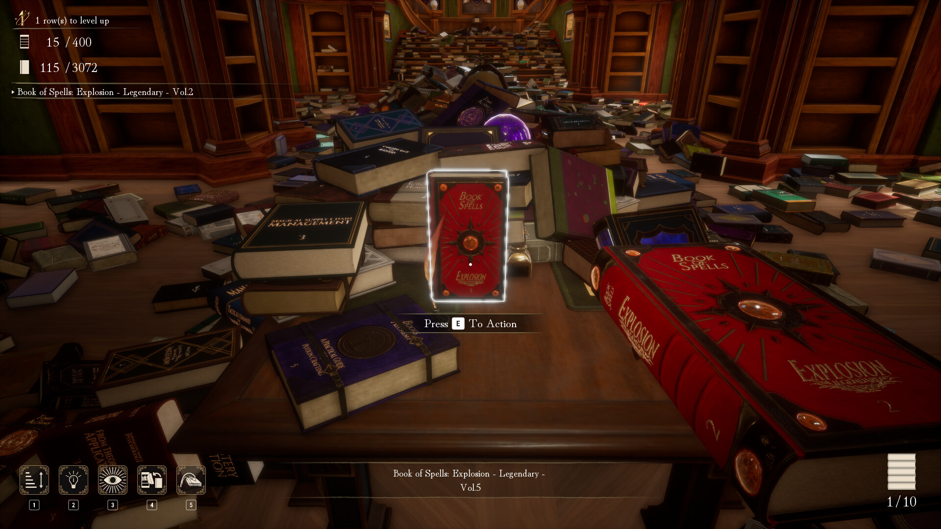 Изображение игры: Librarian: Tidy Up the Arcane Library!