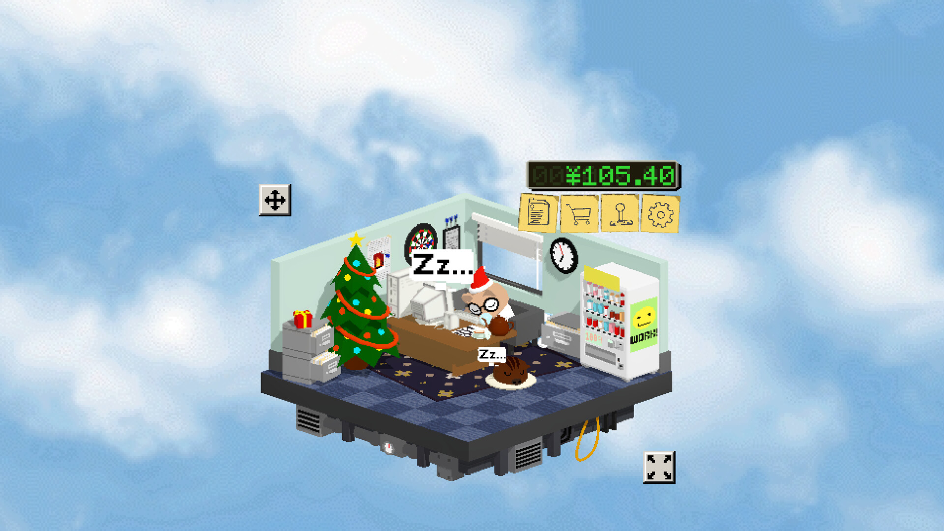 Изображение игры: Butaro's Overtime Office
