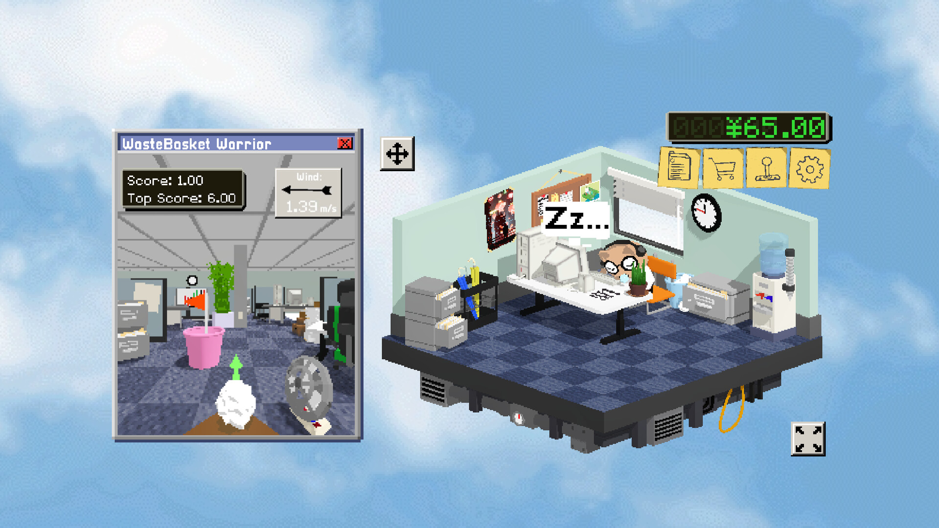 Изображение игры: Butaro's Overtime Office