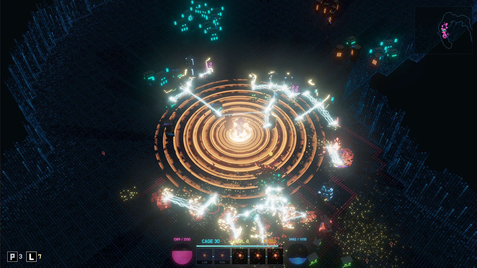 Изображение игры: Spell Cage