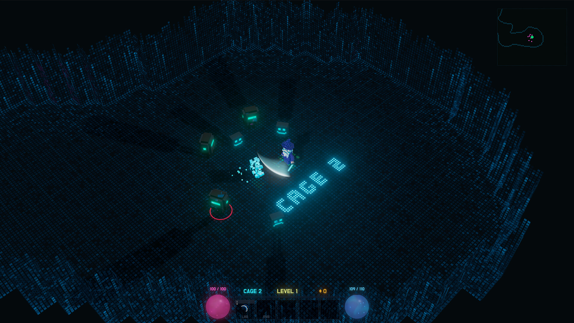 Изображение игры: Spell Cage