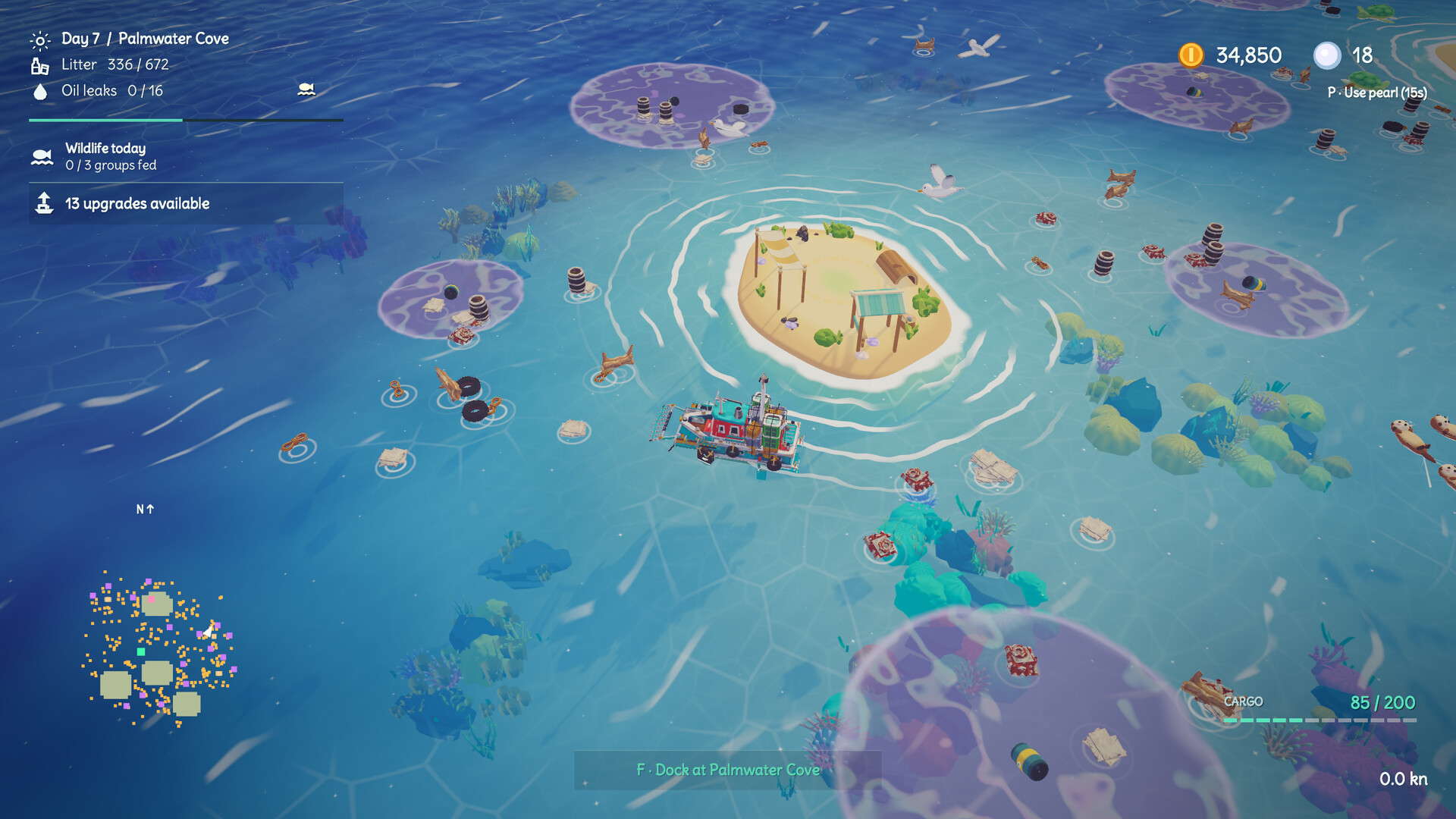 Изображение игры: Clean Tides