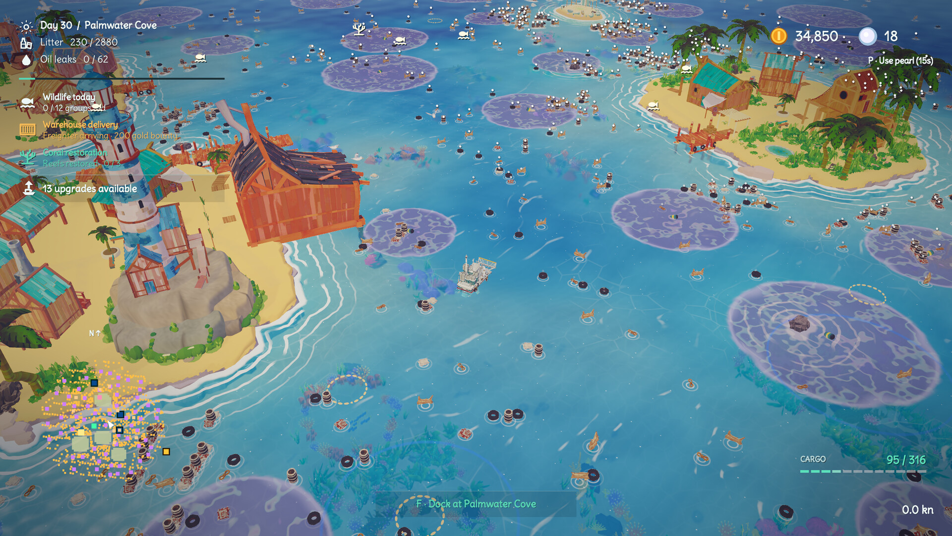 Изображение игры: Clean Tides