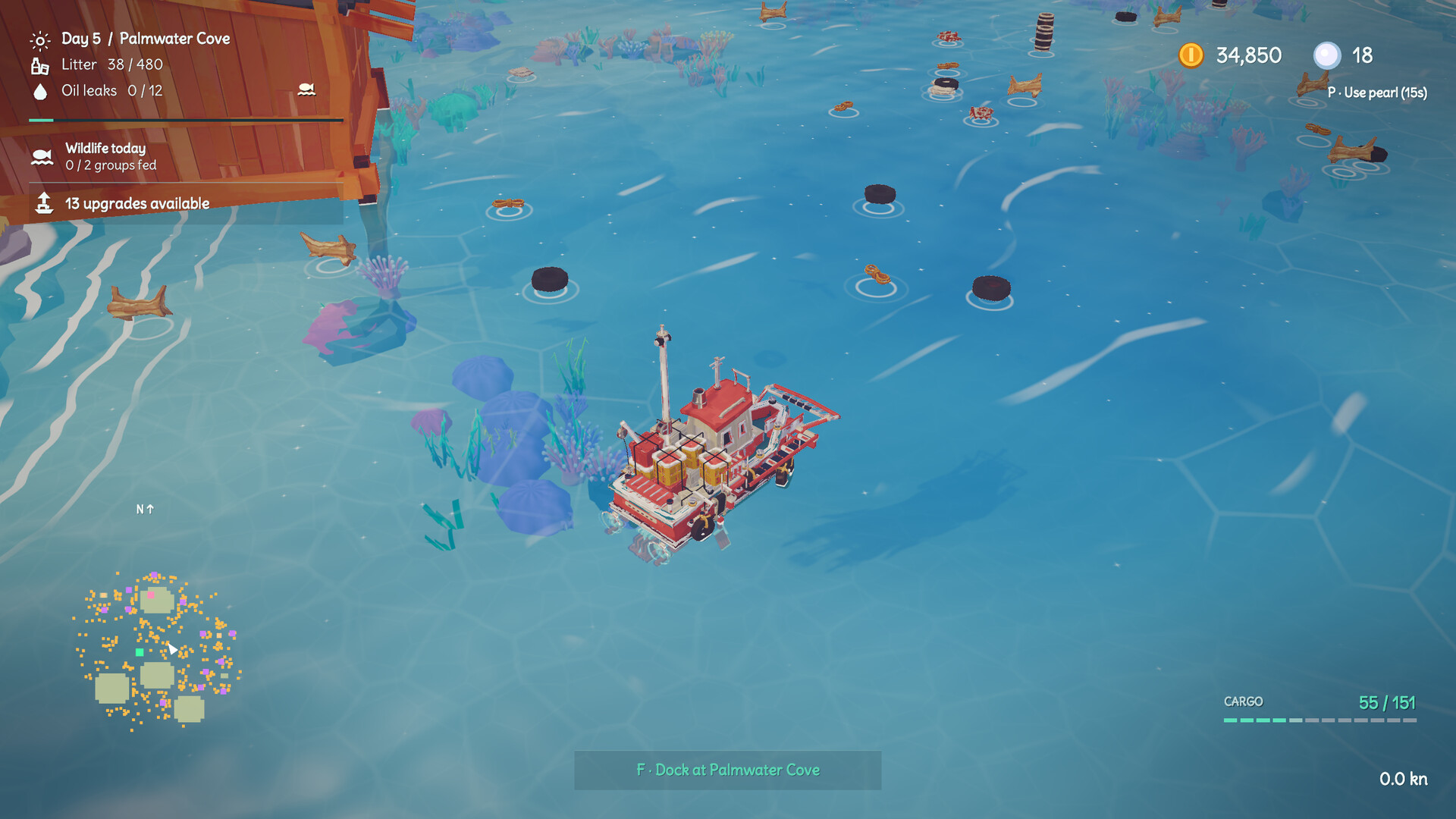Изображение игры: Clean Tides