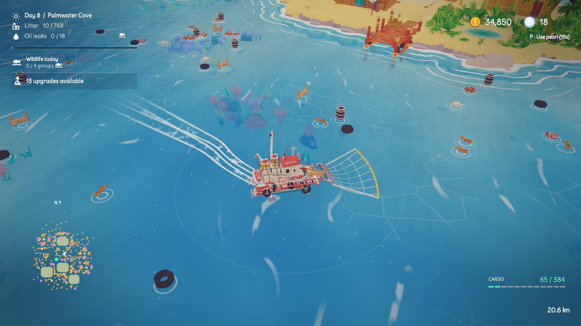 Изображение игры: Clean Tides