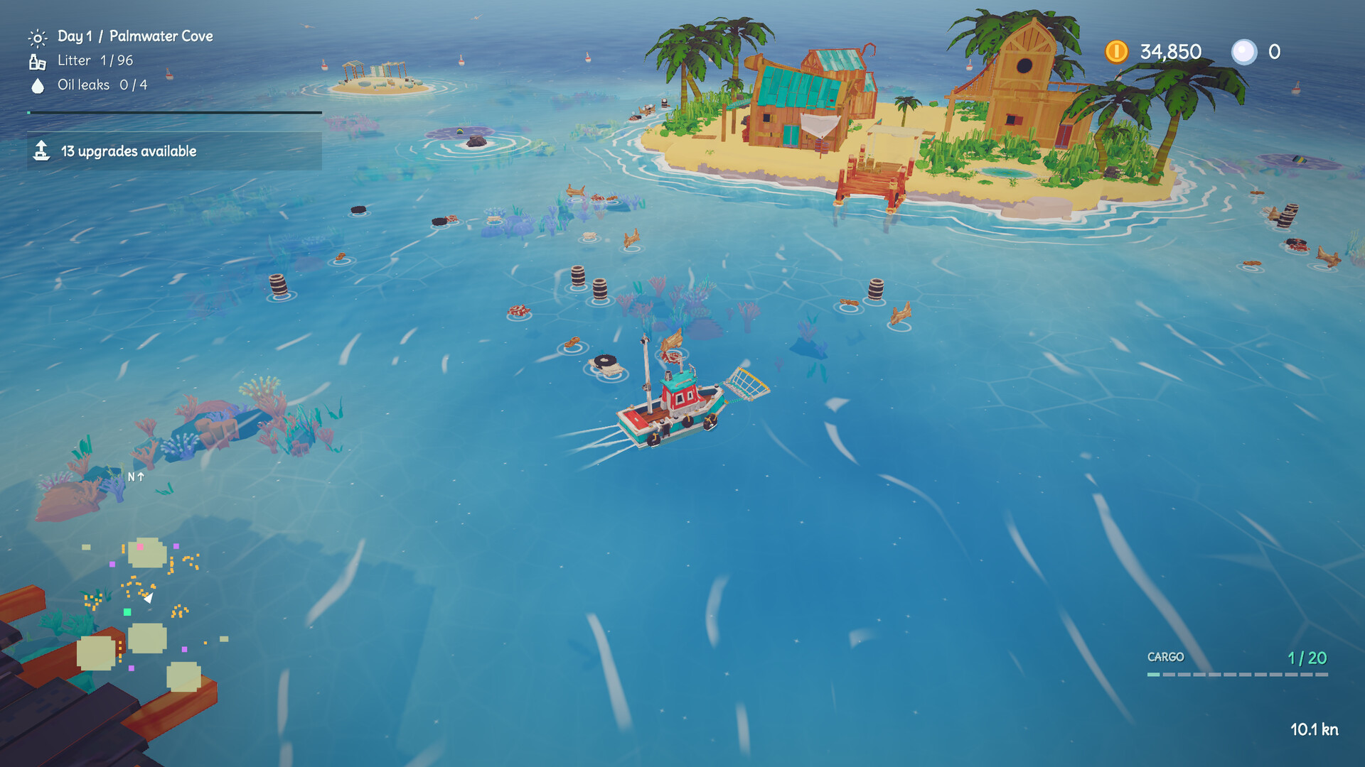 Изображение игры: Clean Tides
