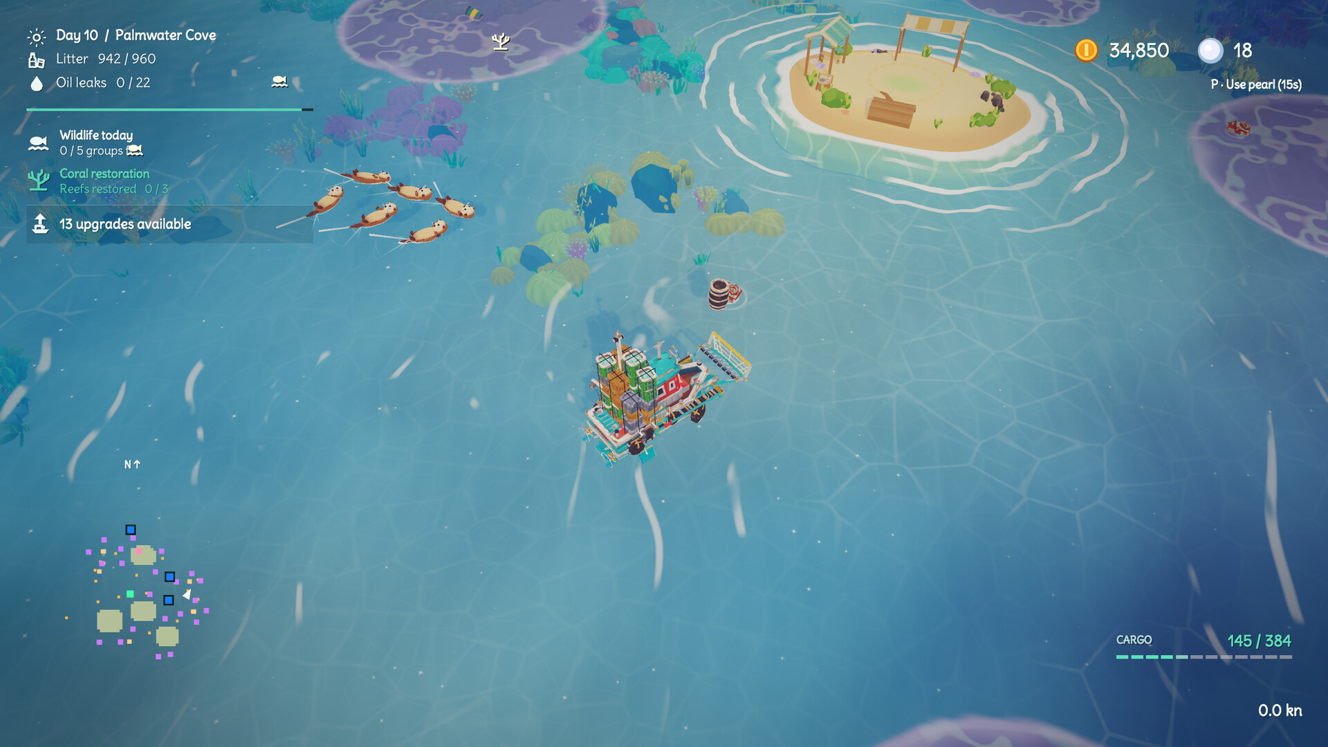 Изображение игры: Clean Tides