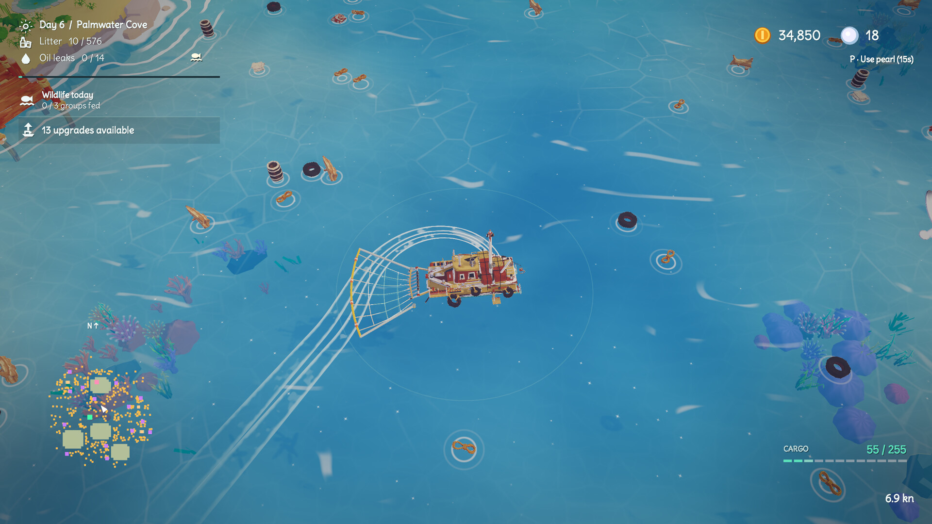 Изображение игры: Clean Tides