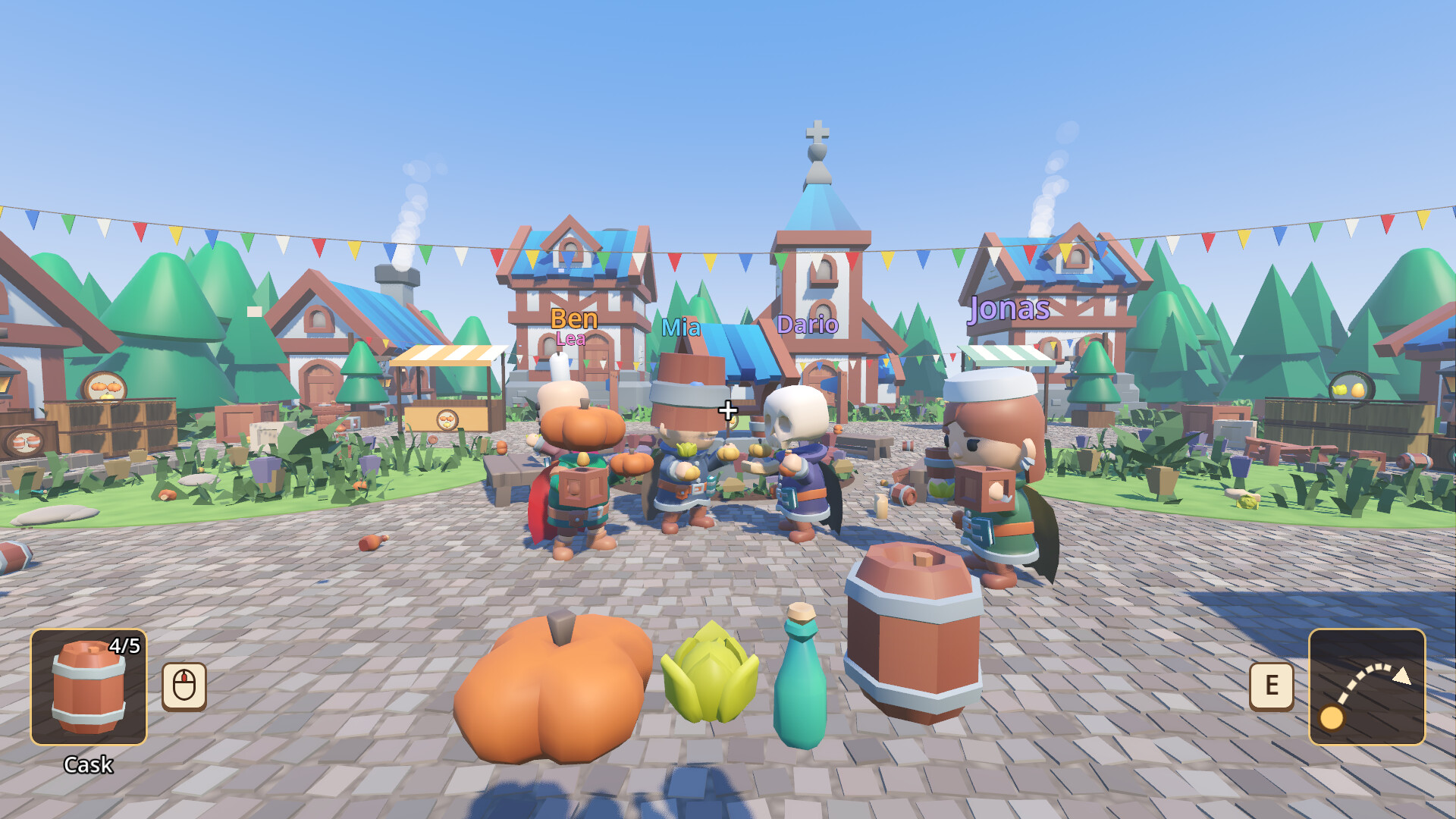 Изображение игры: Tidy Up Ltd.: A Cozy Co-op Cleanup