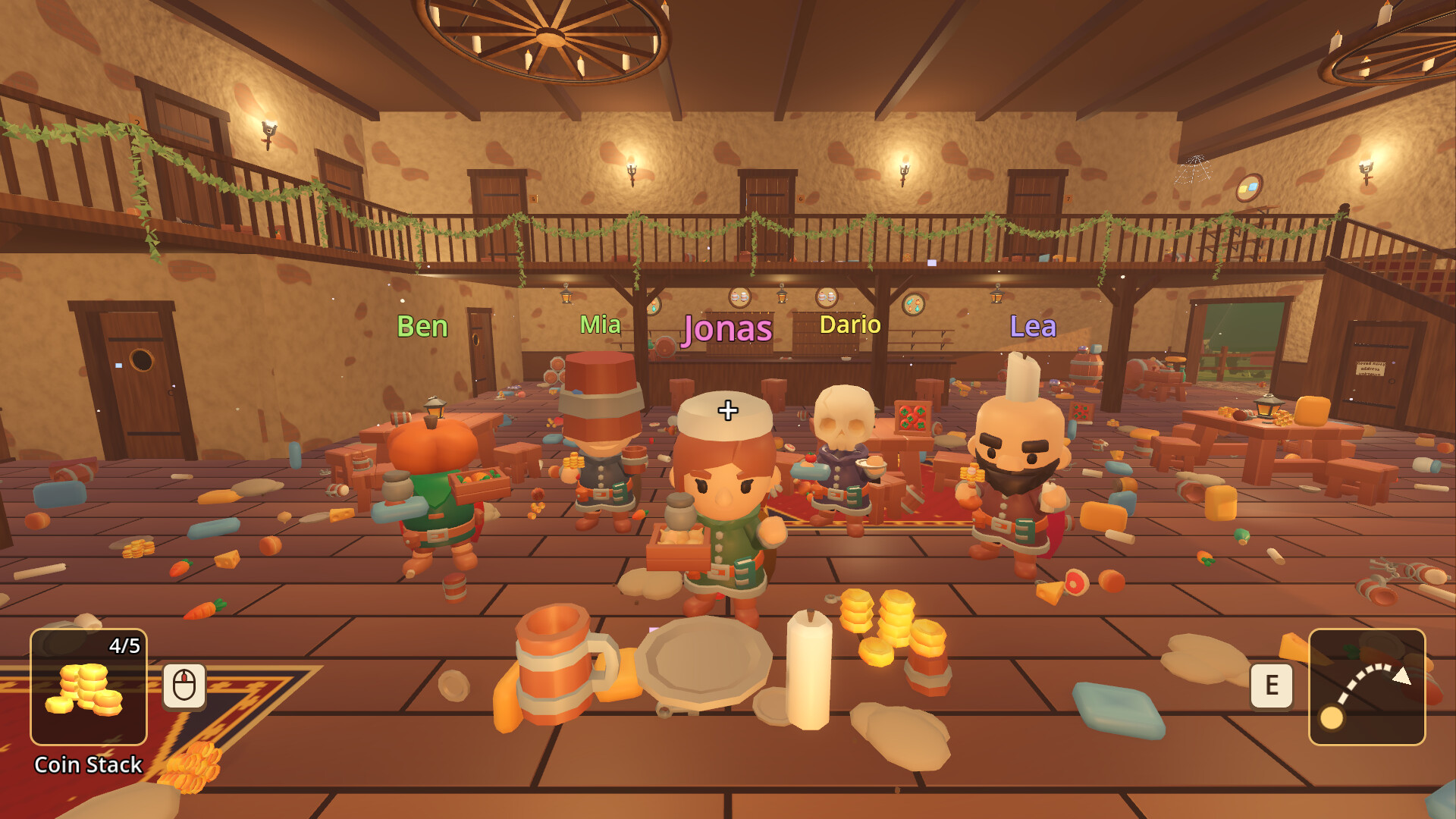 Изображение игры: Tidy Up Ltd.: A Cozy Co-op Cleanup