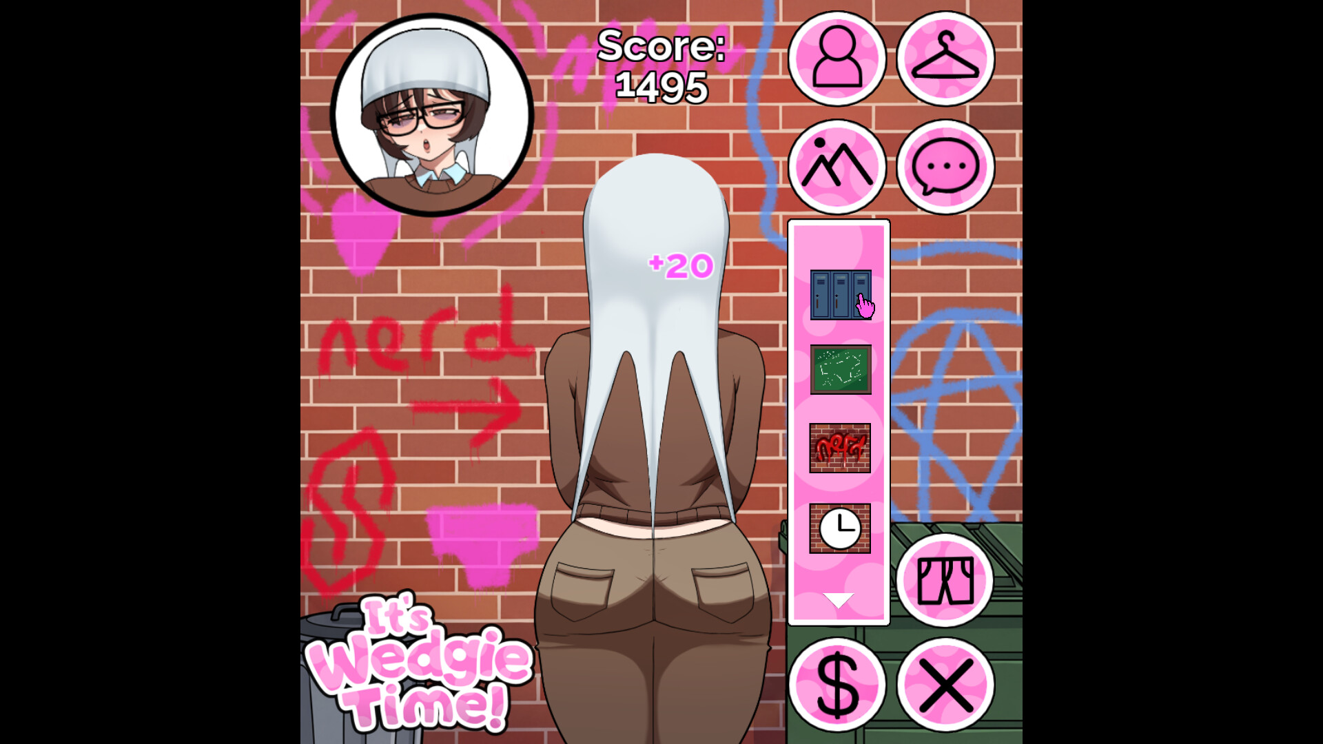 Изображение игры: It's Wedgie Time!