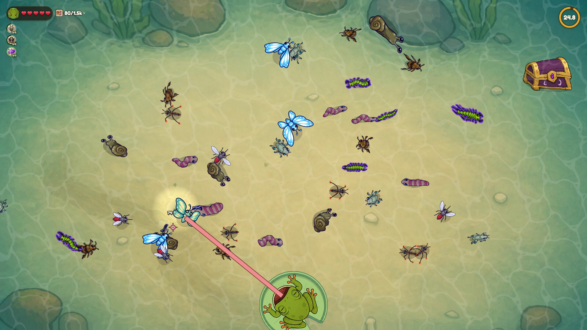 Изображение игры: The Frog Prince: Unfrogged