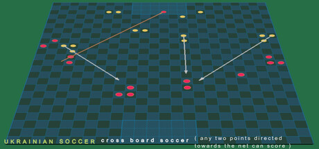 Ukrainian Soccer  ( any two points directed towards the net can score ): скриншот