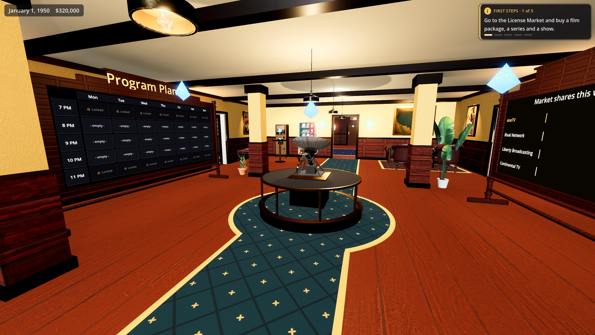 Изображение игры: Television Dynasty Manager