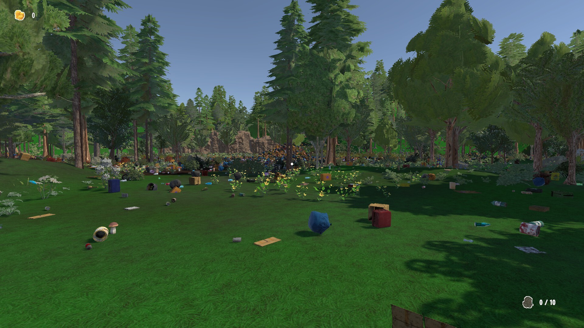 Изображение игры: Trash to Trees: Tidy up the forest!
