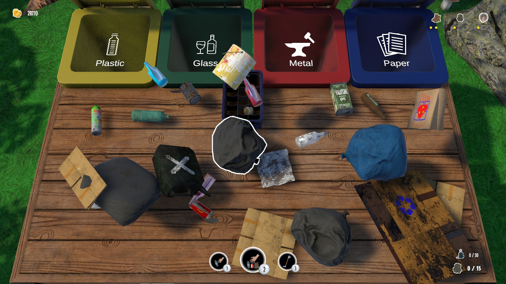 Изображение игры: Trash to Trees: Tidy up the forest!