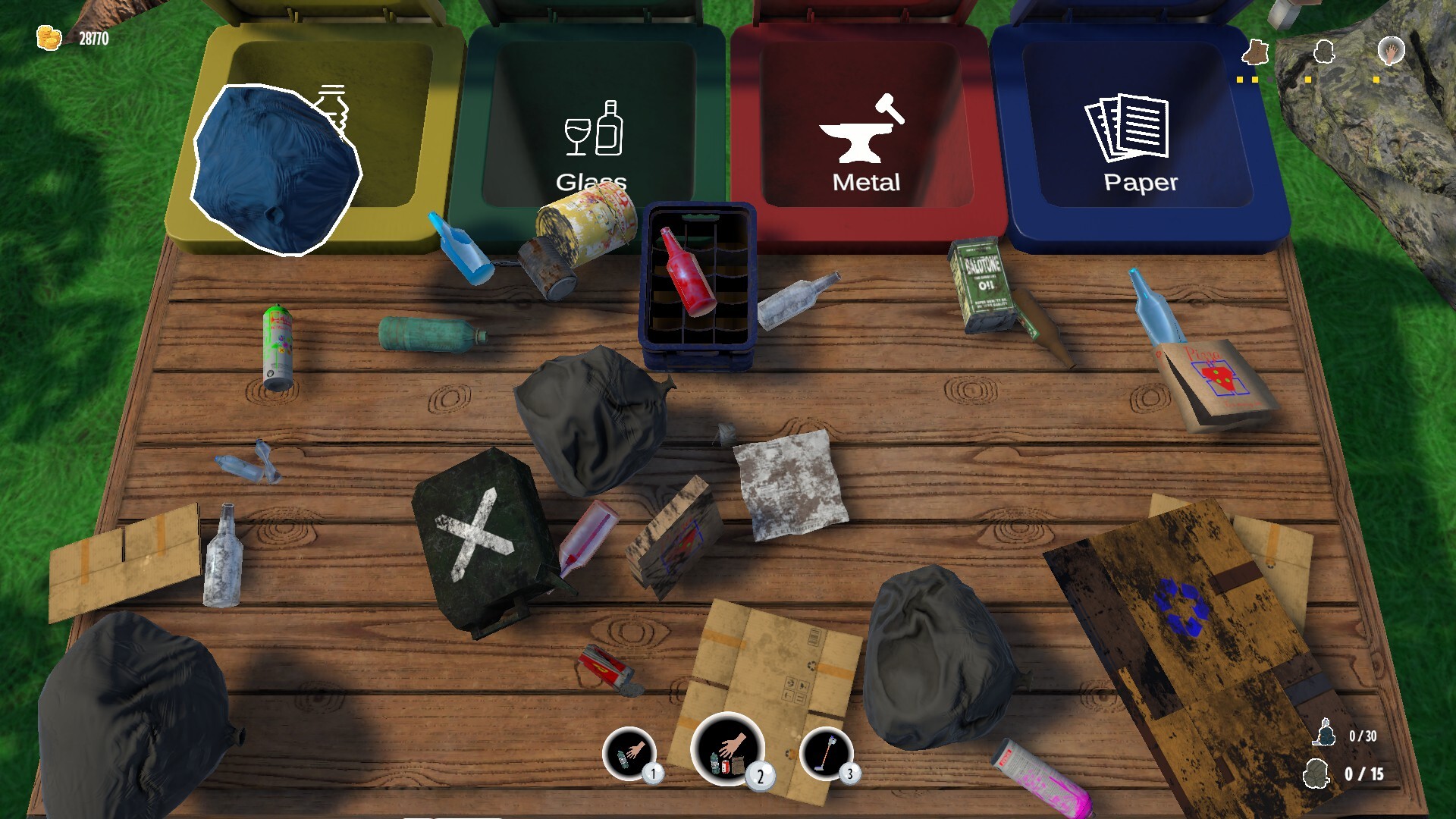 Изображение игры: Trash to Trees: Tidy up the forest!