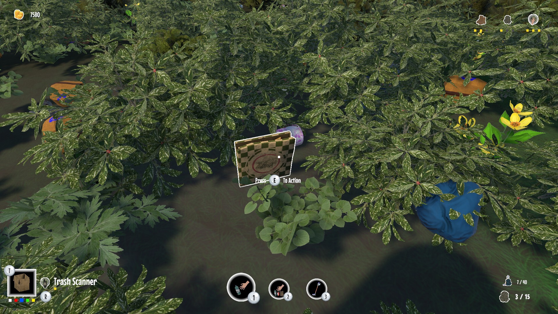 Изображение игры: Trash to Trees: Tidy up the forest!