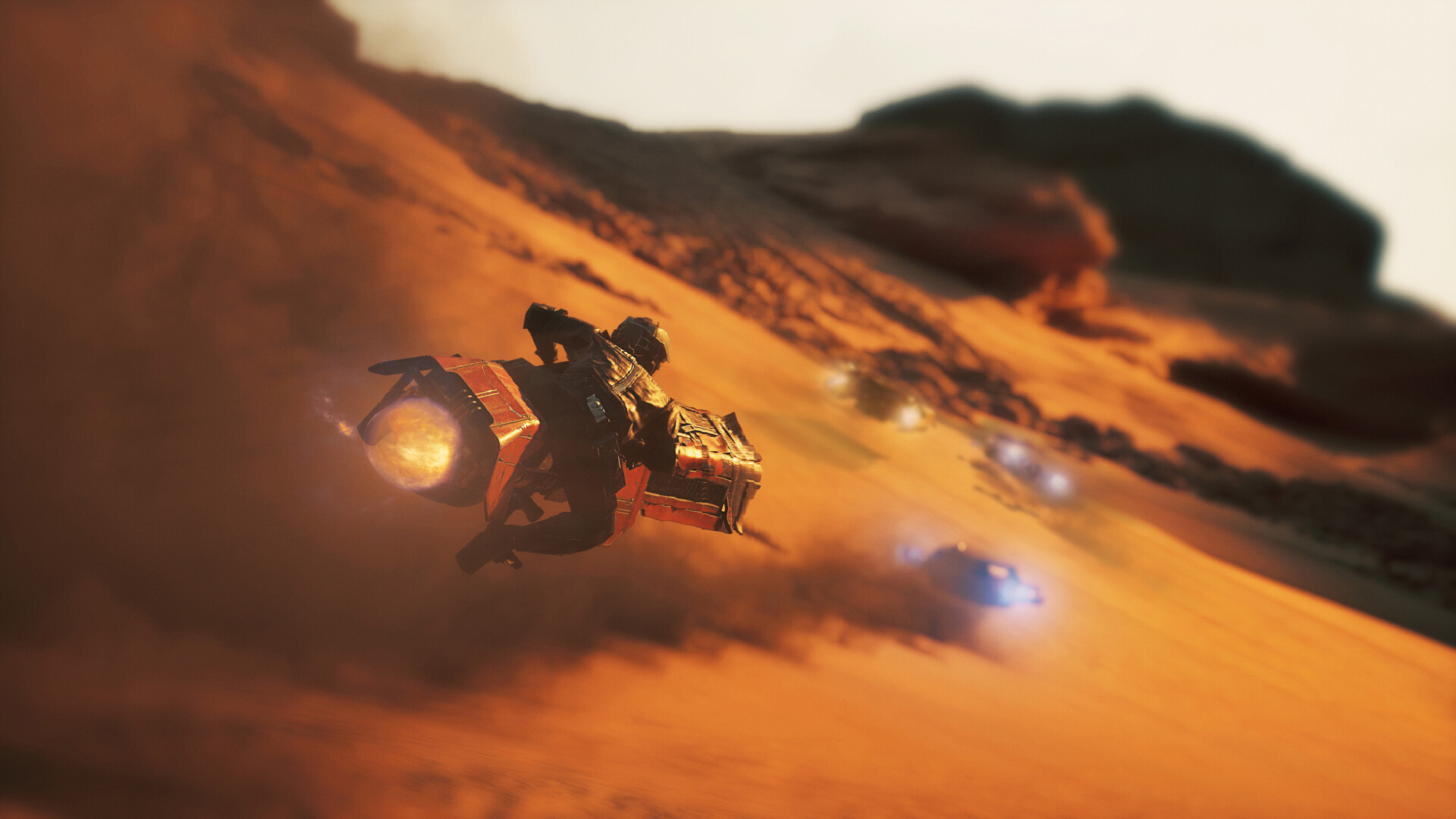 Изображение игры: Star Wars: Galactic Racer