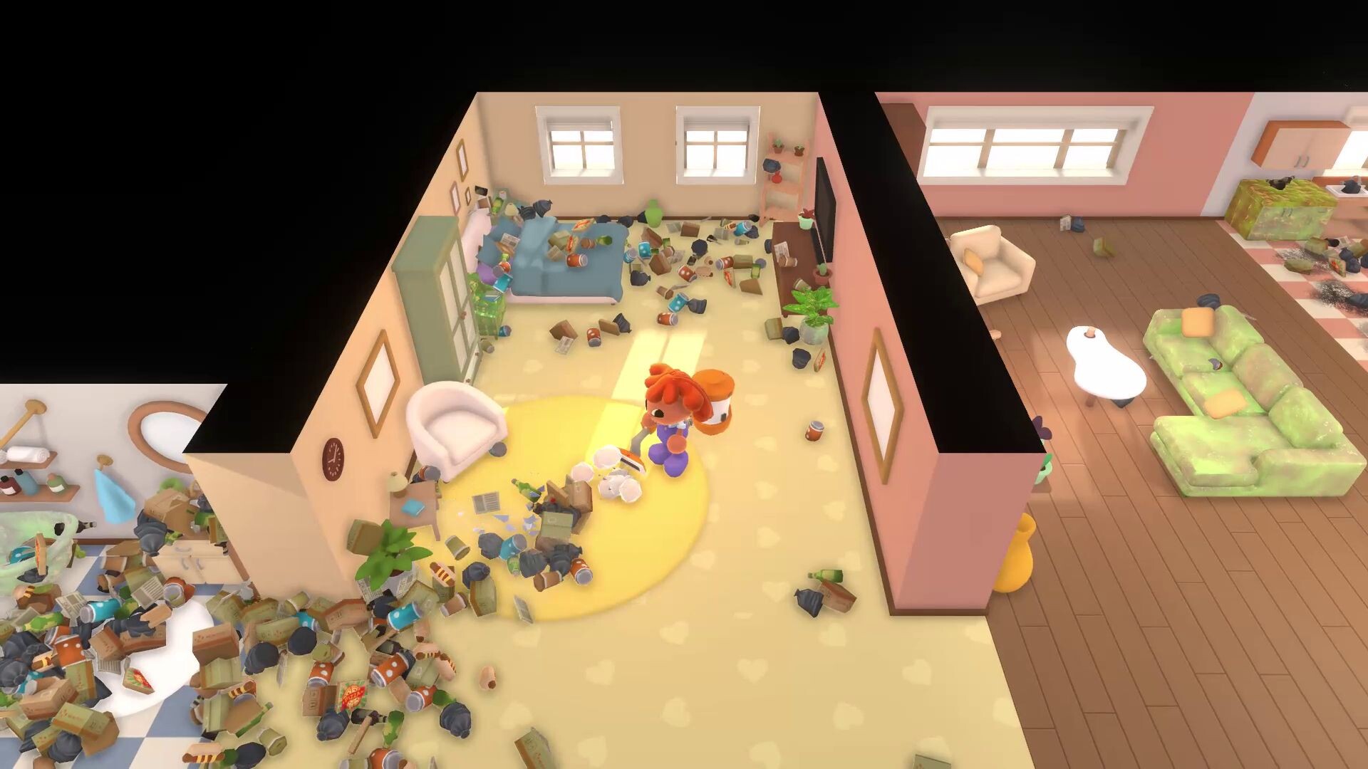 Изображение игры: Cleaning Up!
