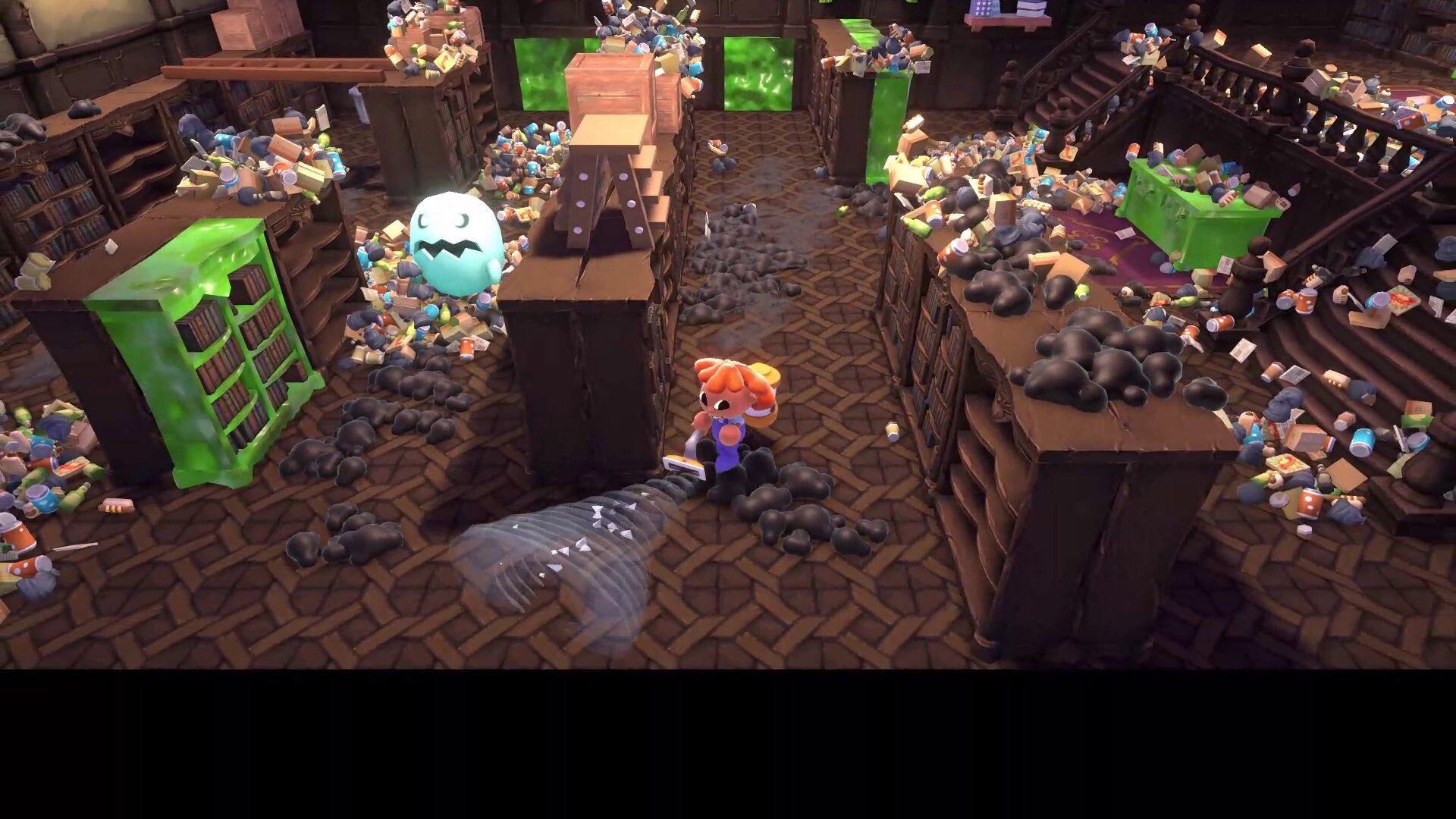 Изображение игры: Cleaning Up!