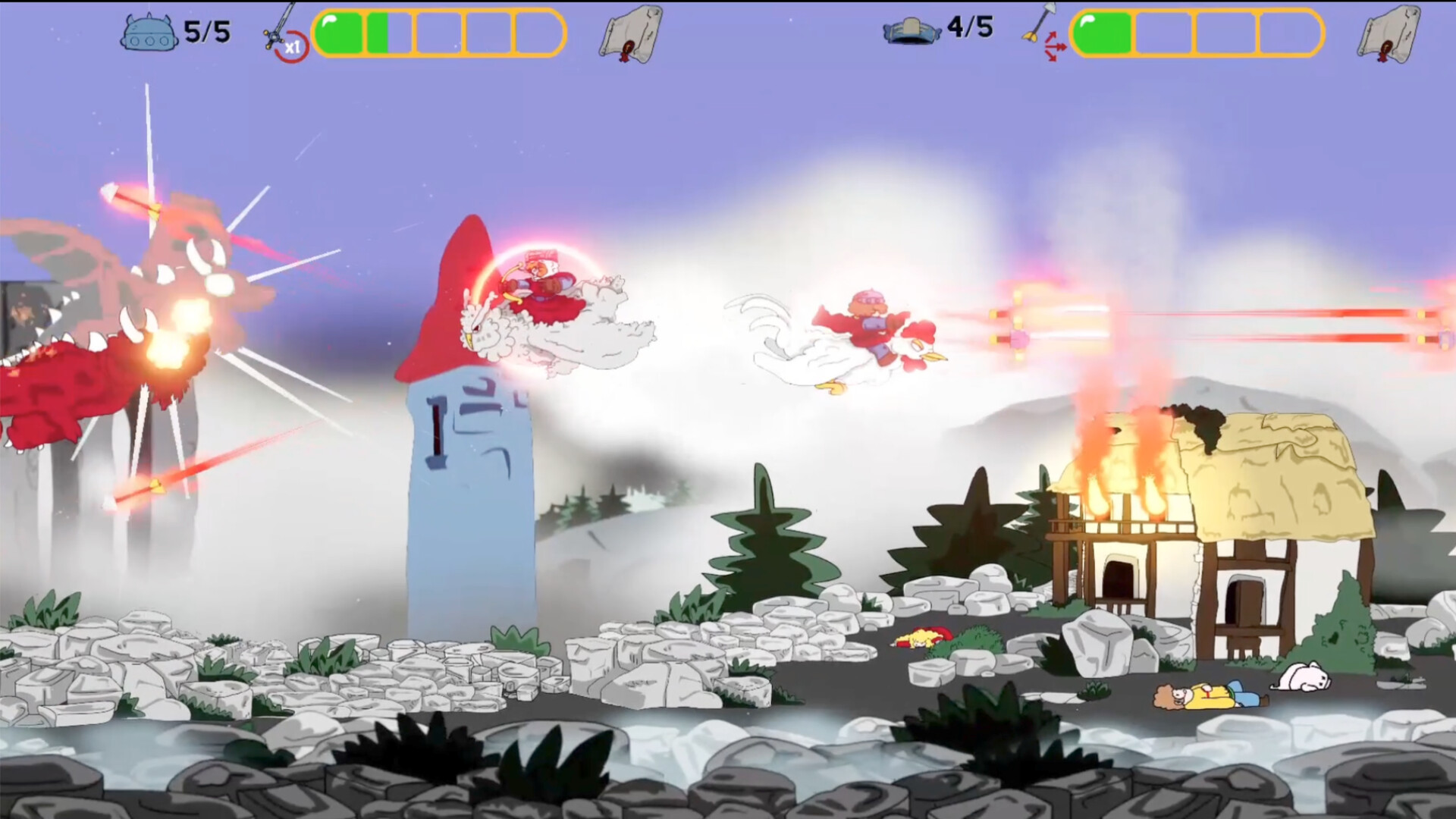 Изображение игры: Dragons Invasion