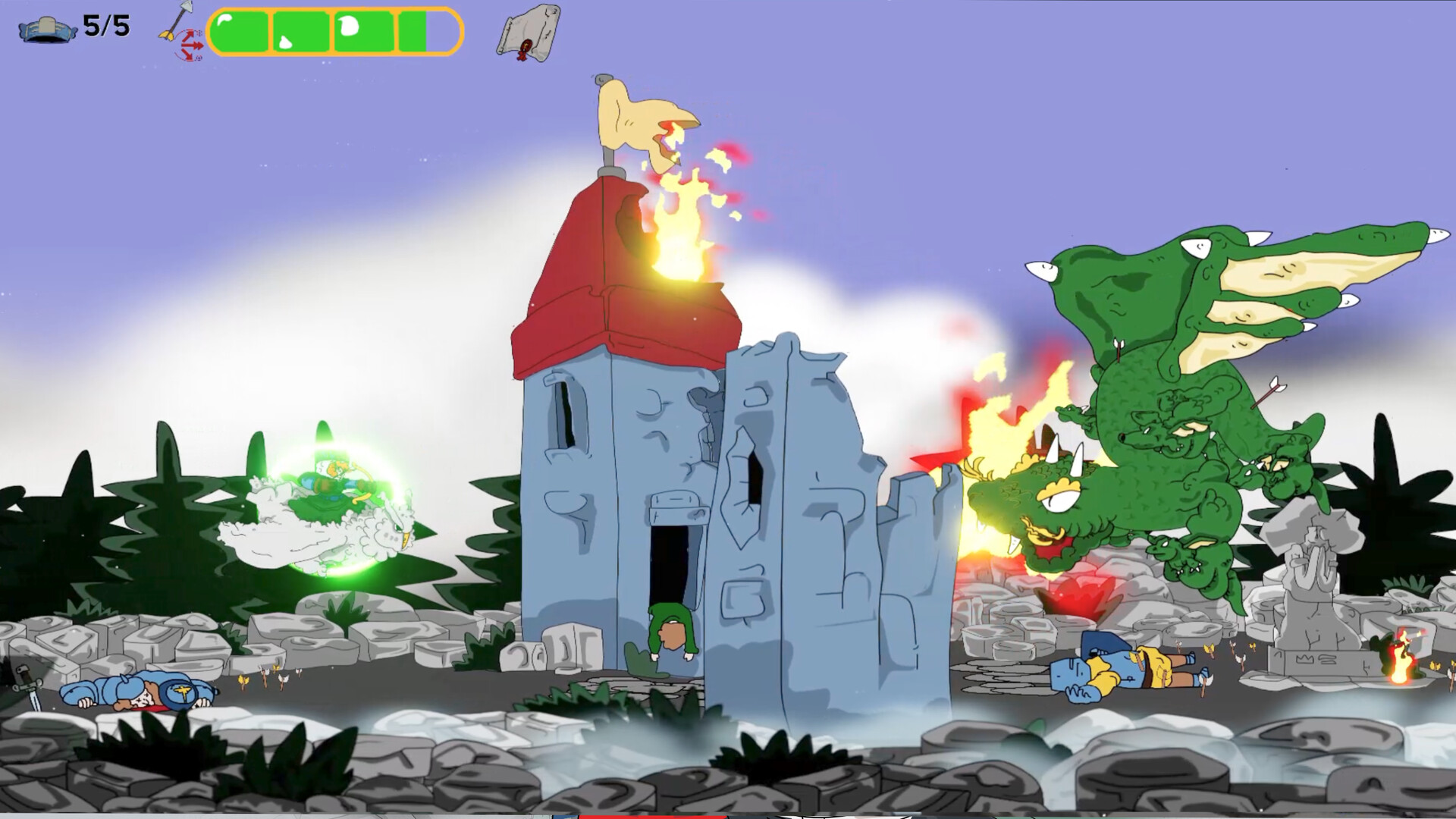 Изображение игры: Dragons Invasion