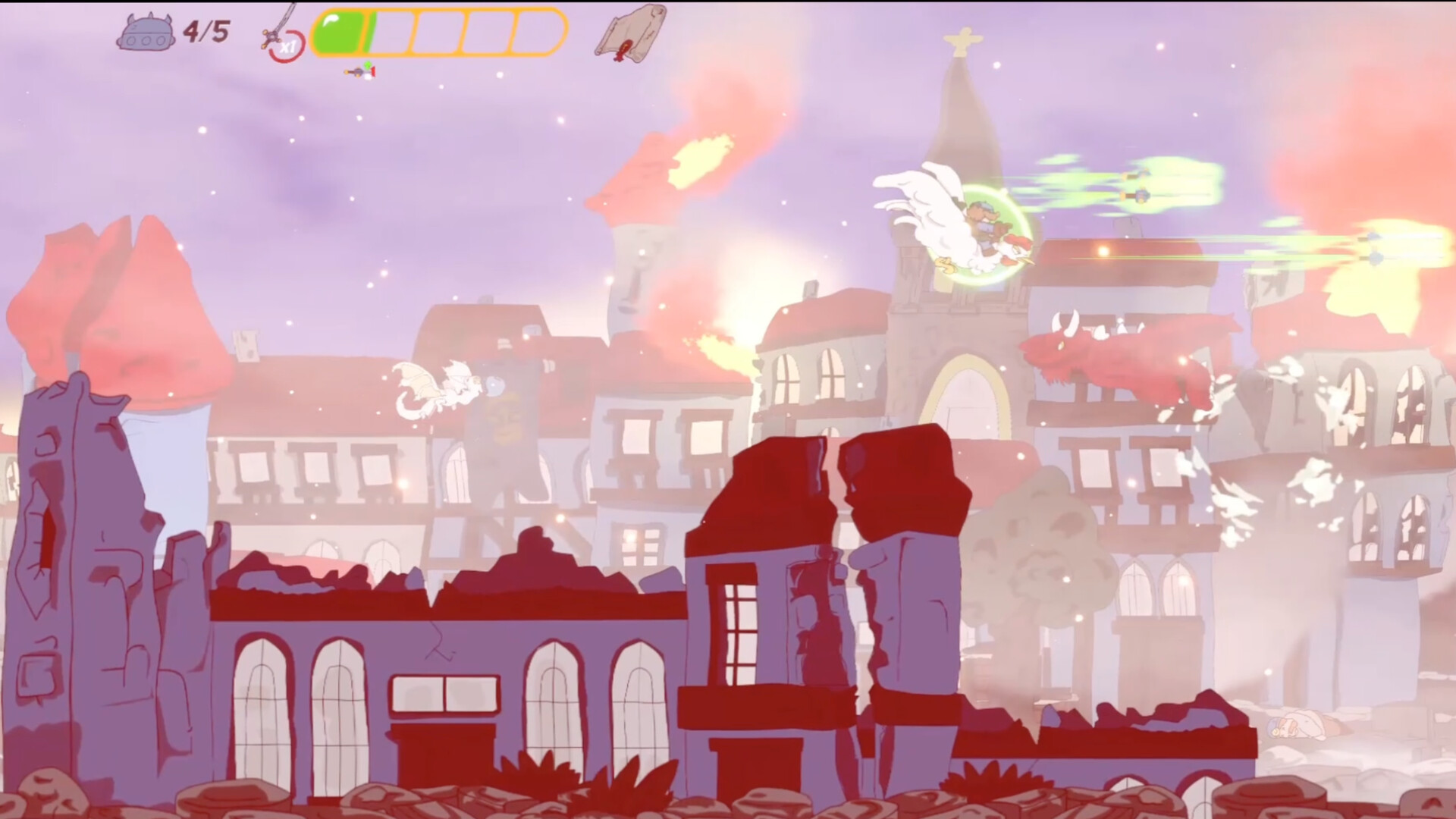 Изображение игры: Dragons Invasion