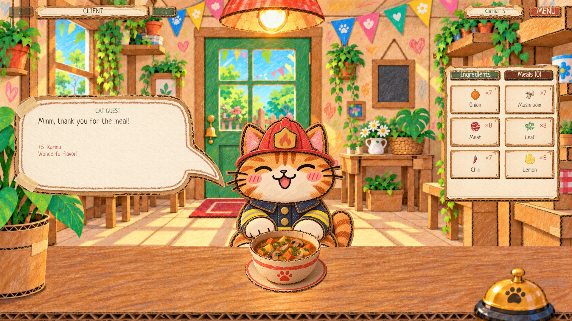 Изображение игры: Flame, Cats & Kitchen