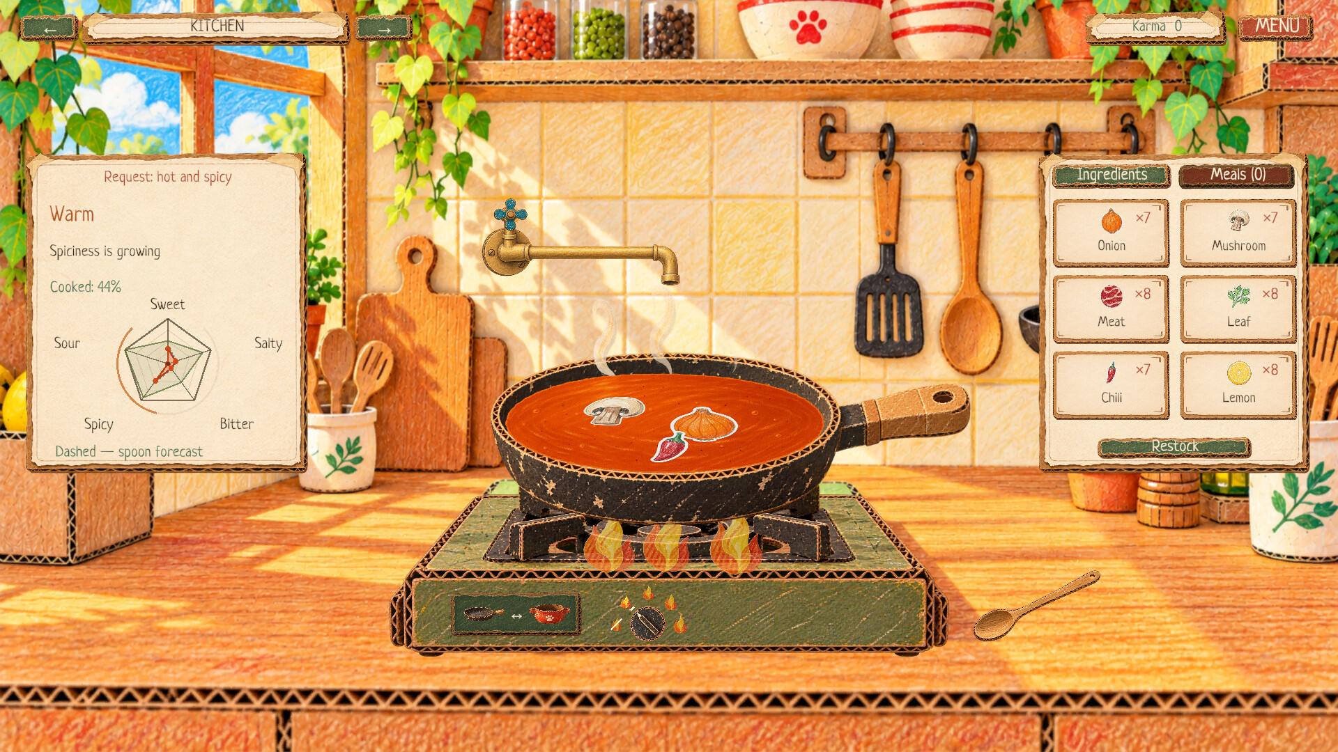 Изображение игры: Flame, Cats & Kitchen