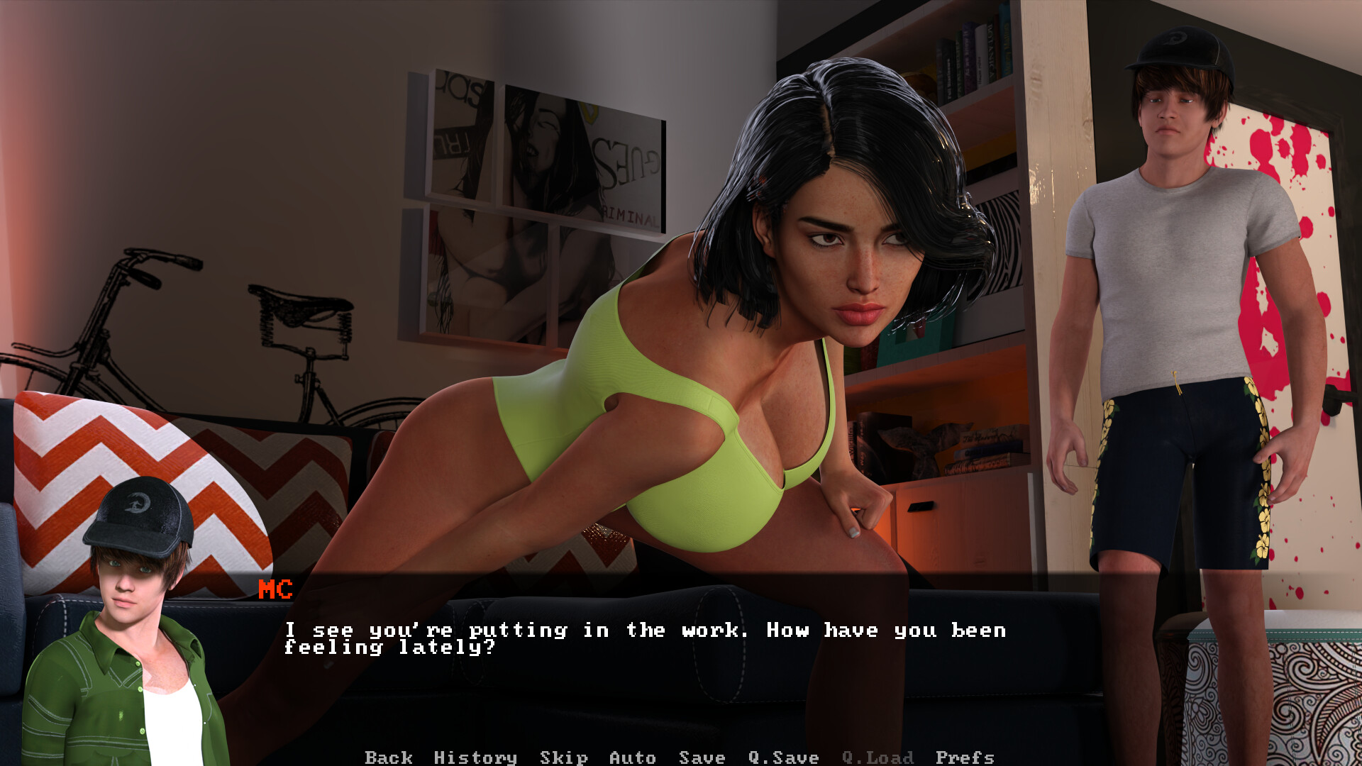 Изображение игры: Stepmom Who Fell on a Hike