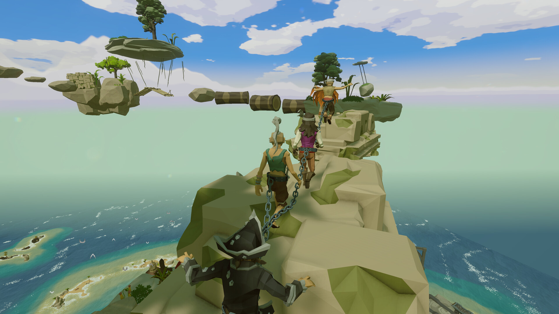Изображение игры: Chained Pirates Together