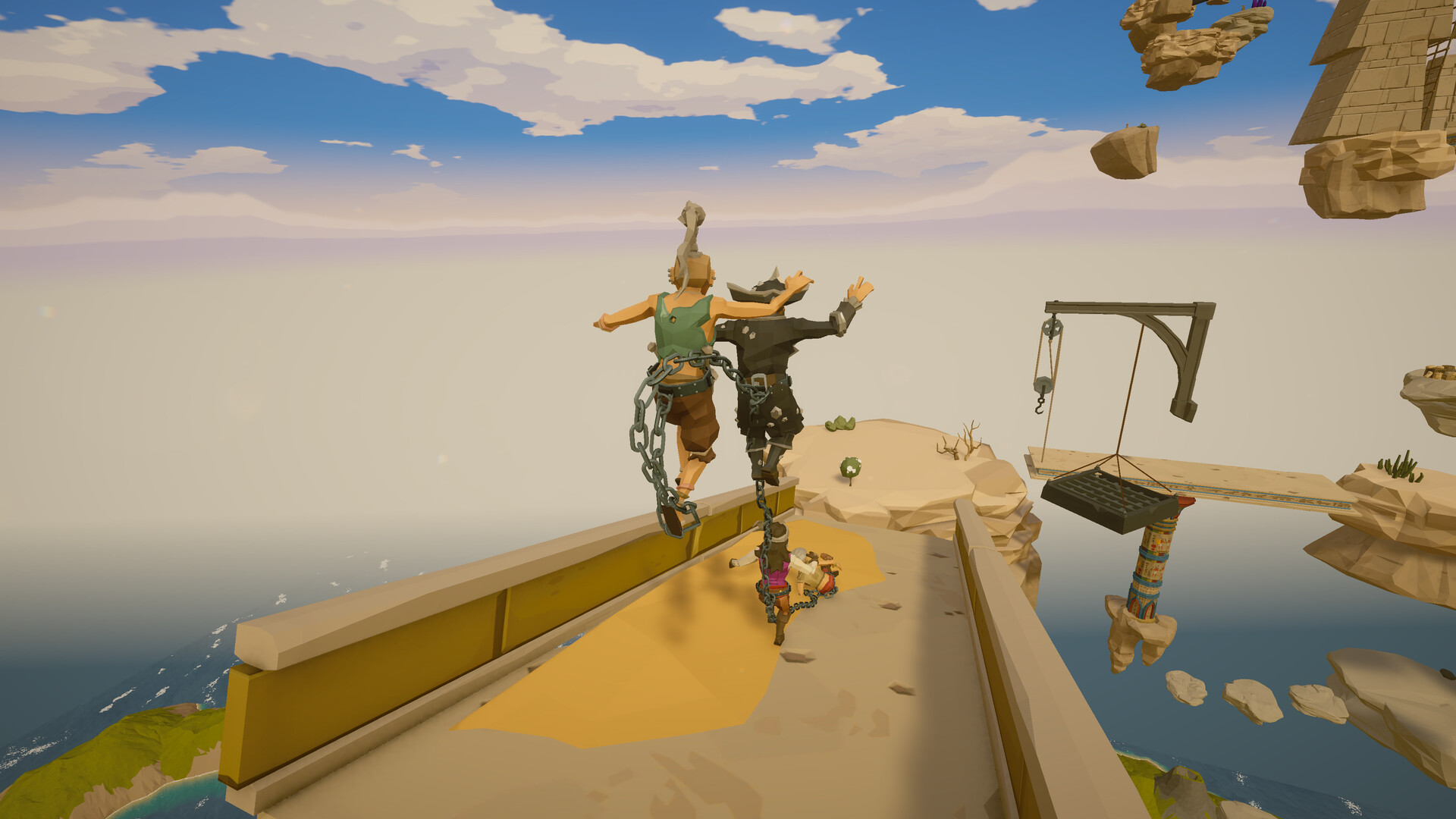 Изображение игры: Chained Pirates Together