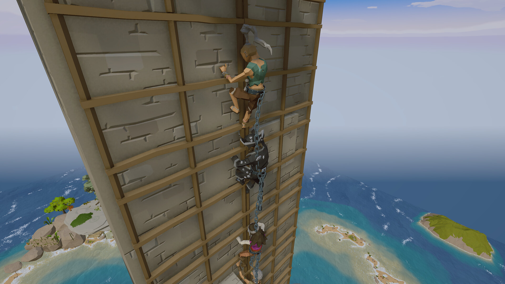 Изображение игры: Chained Pirates Together