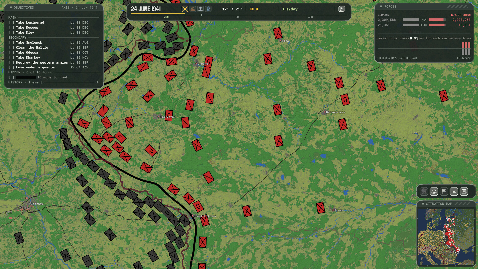Изображение игры: Frontline Marshal
