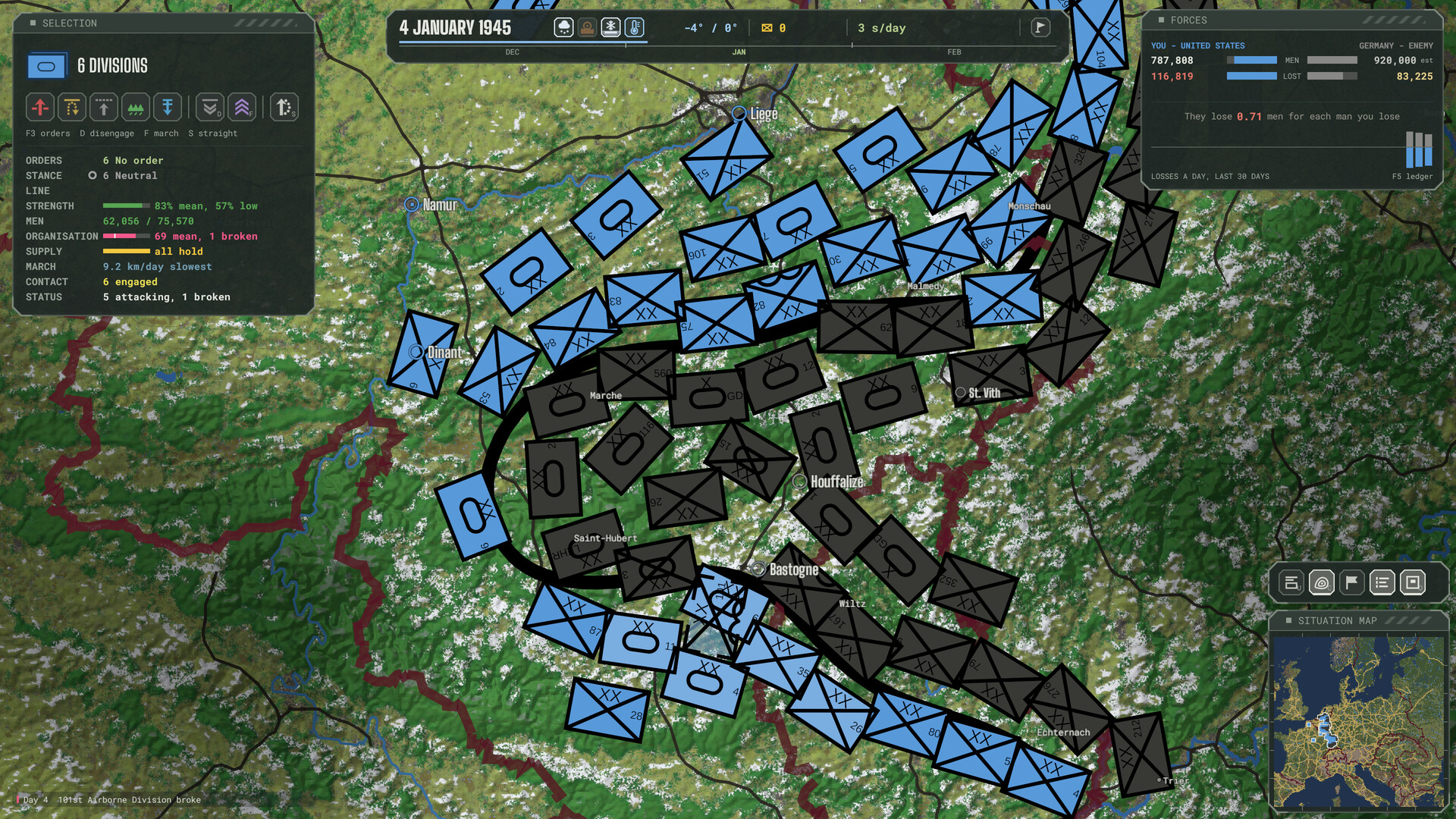 Изображение игры: Frontline Marshal