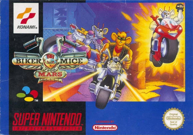 Изображение игры: Biker Mice from Mars (SNES)