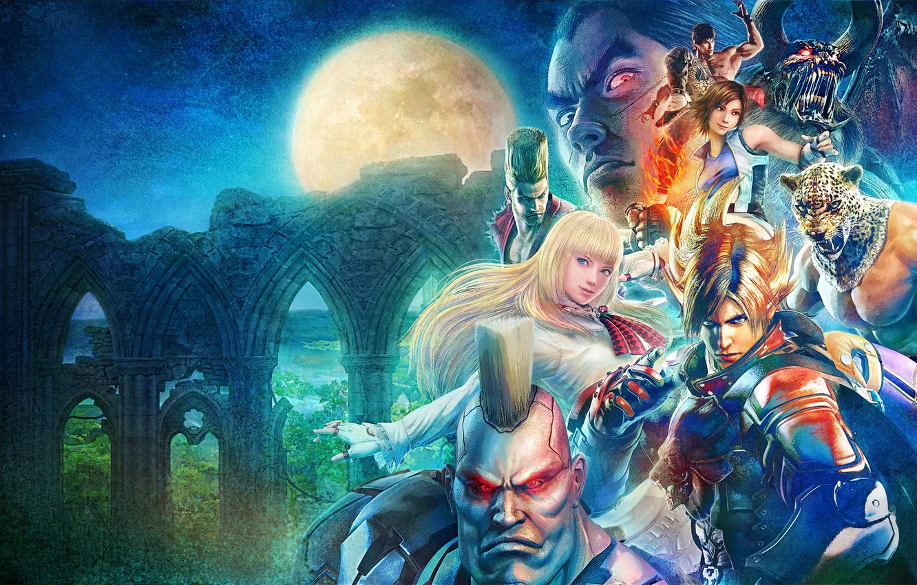 Изображение игры: Tekken Revolution
