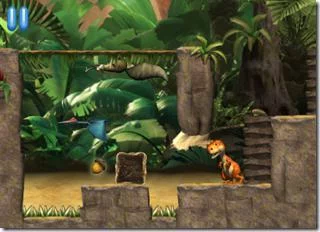 Изображение игры: Ice Age: Dawn of the Dinosaurs (iPhone)