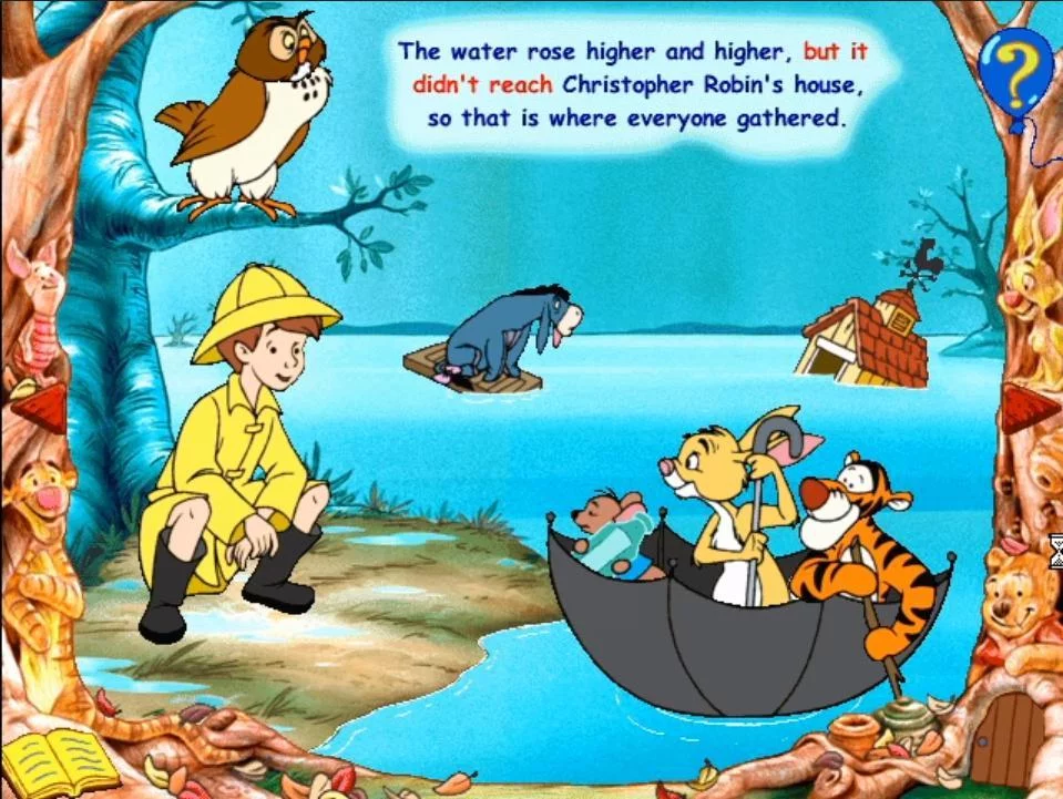 Изображение игры: Winnie The Pooh And The Blustery Day: Activity Center