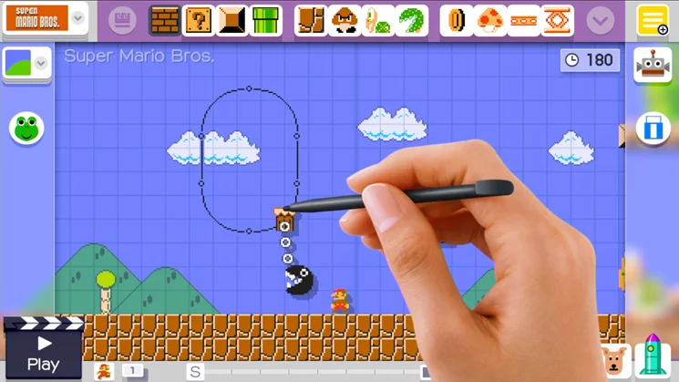 Изображение игры: Super Mario Maker