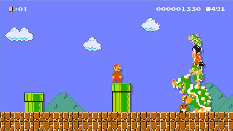 Изображение игры: Super Mario Maker