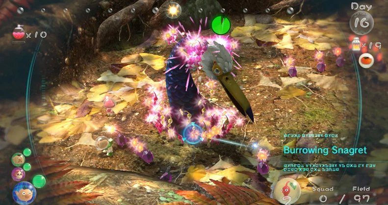 Изображение игры: Pikmin 3