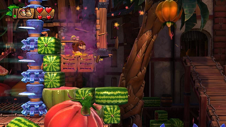 Изображение игры: Donkey Kong Country: Tropical Freeze